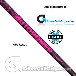 Autopower Snipe Driver Shaft (49g-71g) - 0.335" Tip - Black / Pink Autopower Snipe Driver Shaft (49g-71g) - 0.335" Tip - Black / Pink