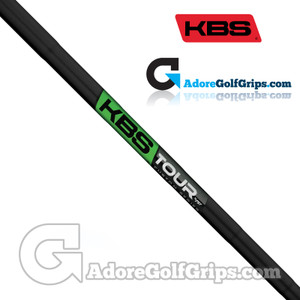 KBS Tour Custom Wedge Shaft (110g-130g) - 0.355" Tip - Black / Green Label KBS Tour Custom Wedge Shaft (110g-130g) - 0.355" Tip - Black / Green Label