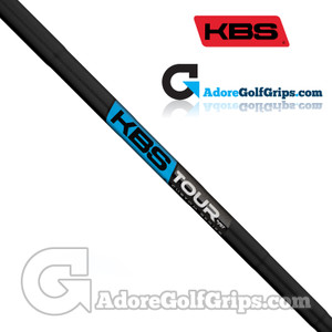 KBS Tour Custom Wedge Shaft (110g-130g) - 0.355" Tip - Black / Pacific Blue Label KBS Tour Custom Wedge Shaft (110g-130g) - 0.355" Tip - Black / Pacific Blue Label
