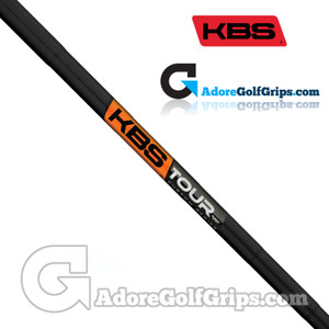 KBS Tour Custom Wedge Shaft (110g-130g) - 0.355" Tip - Black / Orange Peel Label KBS Tour Custom Wedge Shaft (110g-130g) - 0.355" Tip - Black / Orange Peel Label