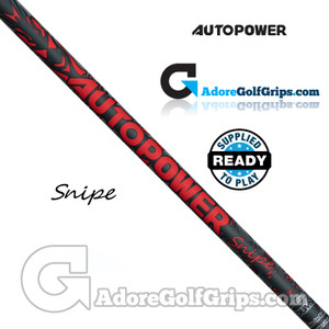autoFlex Autopower Snipe Driver Shaft (49g-71g) - 0.335" Tip - Black / Red autoFlex Autopower Snipe Driver Shaft (49g-71g) - 0.335" Tip - Black / Red