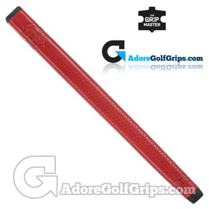 The Grip Master Signature Cabretta Leather FL35 Long Putter Grip - Red