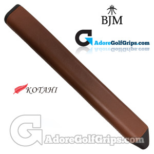 BJM Kotahi Premium Line Standard 14 Inch Giant Leather Putter Grip - Tan