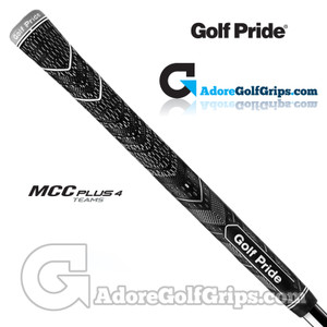 Golf Pride MCC Plus 4 Teams Grips - Black / Grey