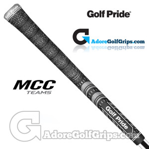 Golf Pride New Decade Multi Compound MCC Teams Midsize Grips - Black / Grey