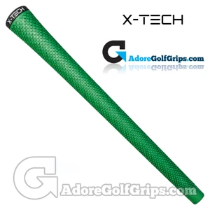 X-Tech Elastomer Standard Grips - Green