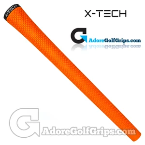 X-Tech Elastomer Midsize Grips - Orange