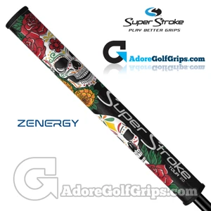 SuperStroke ZENERGY Tour 2.0 Tech-Port Limited Edition Putter Grip - Day Of The Dead