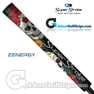 SuperStroke ZENERGY Pistol 1.0 Tech-Port Limited Edition Putter Grip - Day Of The Dead