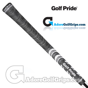 Golf Pride New Decade Multi Compound Midsize Grips - Black / White