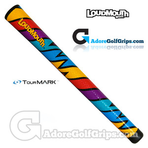 TourMARK Loudmouth Captain Thunderbolt Grips - Blue / Red / Yellow / Purple TourMARK Loudmouth Captain Thunderbolt Grips - Blue / Red / Yellow / Purple