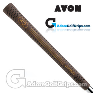 Avon Chamois Grips - Brown / Gold Avon Chamois Grips - Brown / Gold