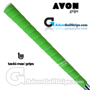 Avon Tacki-Mac Tour Pro Plus Neon Grips - Green  Avon Tacki-Mac Tour Pro Plus Neon Grips - Green