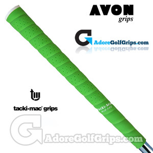Avon Tacki-Mac Tour Pro Plus Neon Midsize Grips - Green