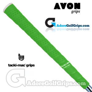 Avon Tacki-Mac Tour Pro Plus Neon Jumbo Grips - Green Avon Tacki-Mac Tour Pro Plus Neon Jumbo Grips - Green