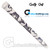 Guilty Golf Arctic Navy Standard Grips - White / Grey / Navy Guilty Golf Arctic Navy Standard Grips - White / Grey / Navy