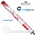 SuperStroke ZENERGY Tour 1.0 Putter Grip - White / Red SuperStroke ZENERGY Tour 1.0 Putter Grip - White / Red
