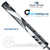 SuperStroke ZENERGY Flatso 3.0 Tech-Port Putter Grip - Grey / White SuperStroke ZENERGY Flatso 3.0 Tech-Port Putter Grip - Grey / White