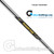 True Temper Dynamic Gold Mid Tour Issue Iron Shaft - 0.355" Taper Tip - Chrome True Temper Dynamic Gold Mid Tour Issue Iron Shaft - 0.355" Taper Tip - Chrome