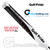 Golf Pride Reverse Taper Flat Medium Midsize Putter Grip - Black / White / Red