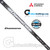 Mitsubishi Chemical 6th Gen Diamana WB 53 Wood Shaft (52g-58g) - 0.335" Tip - Black