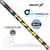 Project X HZRDUS Gen 5 Yellow HandCrafted 60 Wood Shaft (64g-66g) - 0.335" Tip - Black / Yellow