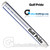 Golf Pride Zero Taper Straight Medium Midsize Putter Grip (Front Detail) - Blue / White / Black