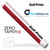 Golf Pride Zero Taper Straight Medium Midsize Putter Grip - Red / White / Black