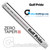 Golf Pride Zero Taper Straight Large Jumbo Putter Grip (Front Detail) - Black / White / Red