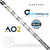 Aretera AO2 Grey 55 Wood Shaft (57.5g-58g) - 0.335" Tip - Black / Grey