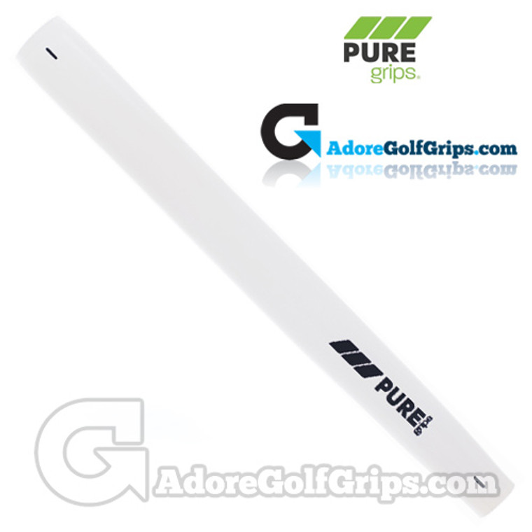 Pure Grips Midsize Paddle Putter Grip - White