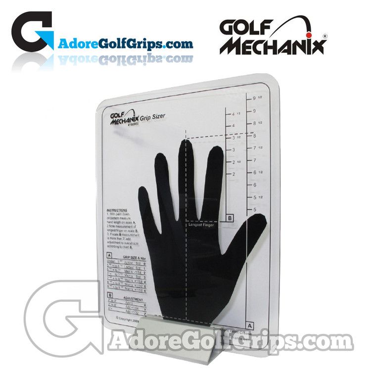 Golf Mechanix Golf Grip Sizing Guide