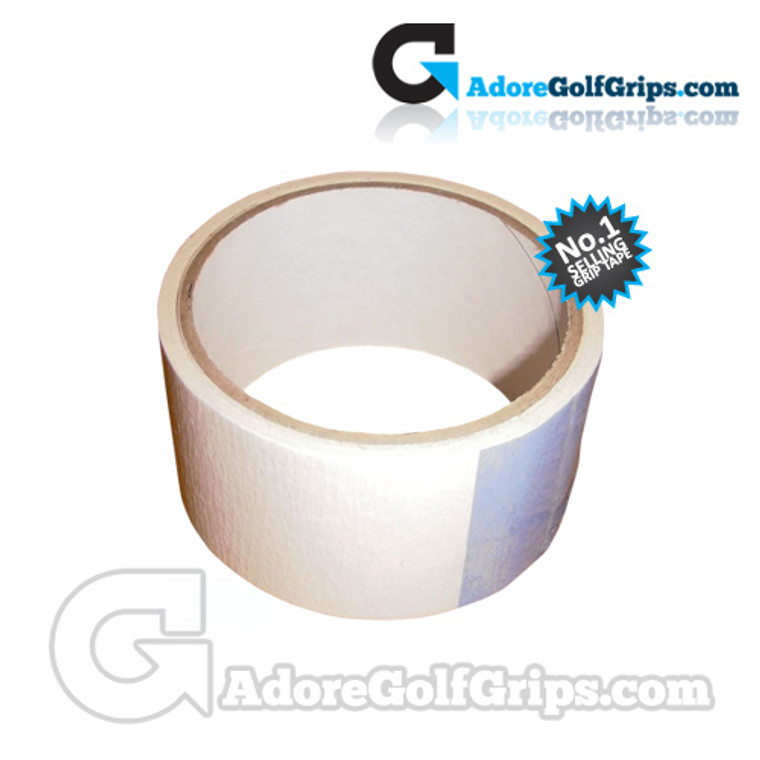 Premium Double Sided Golf Grip Tape - 2" x 3.50 Metre Roll - 14 Clubs