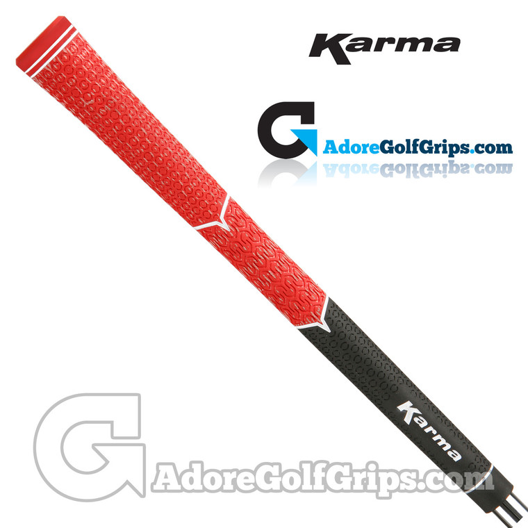 Karma V-Cord Multicompound Grips - Red / Black