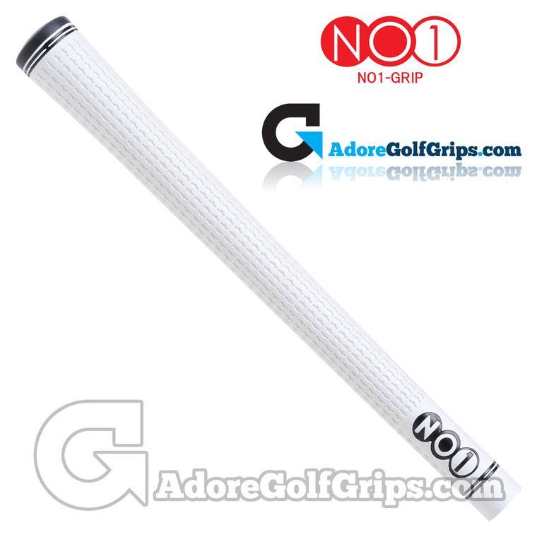 NO1 Grip 48 Series Grips - White / Black