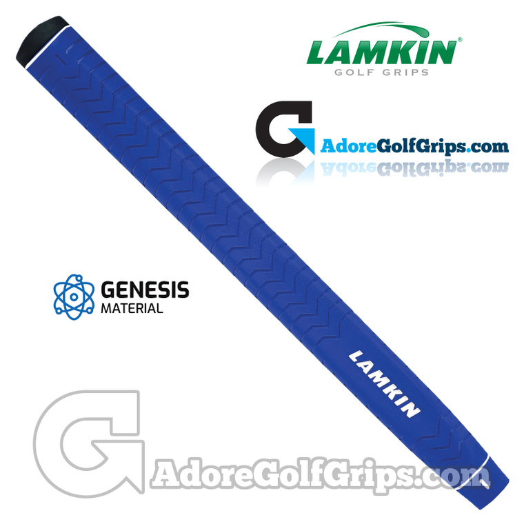 Lamkin Deep Etched Paddle Putter Grip - Blue