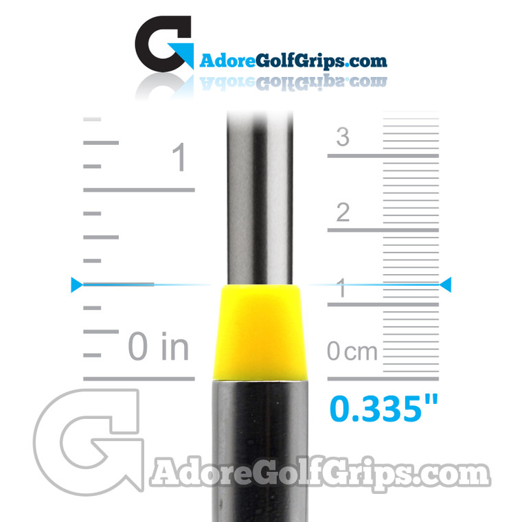 Driver Ferrules 0.335" (12.70mm Length) - Yellow (12 Pack)