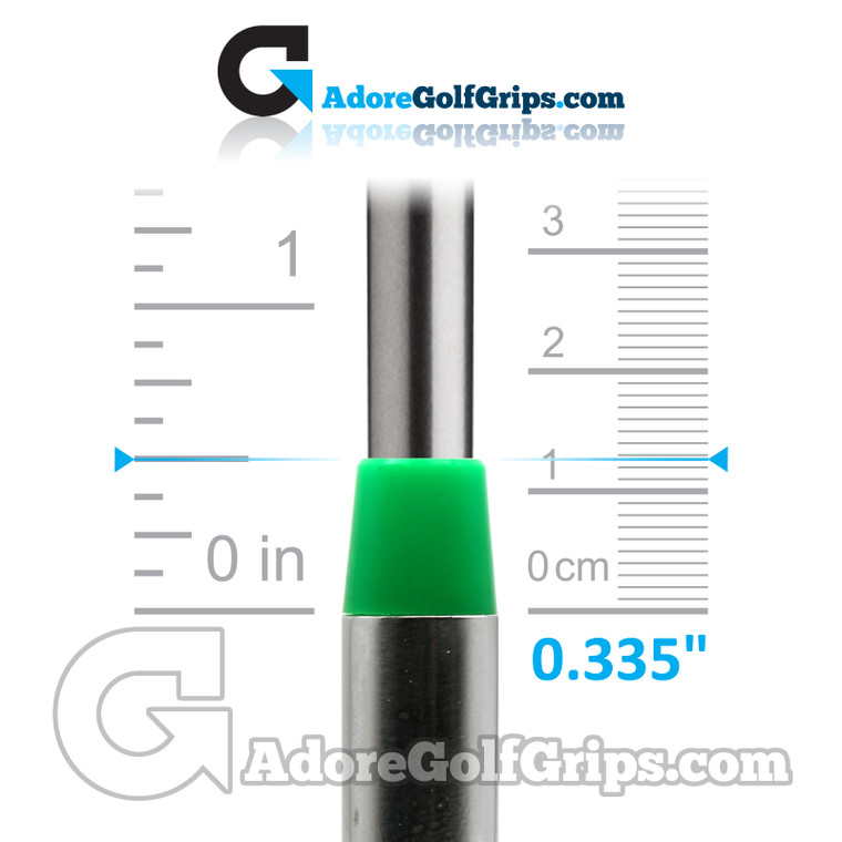 Driver Ferrules 0.335" (12.70mm Length) - Green (12 Pack)