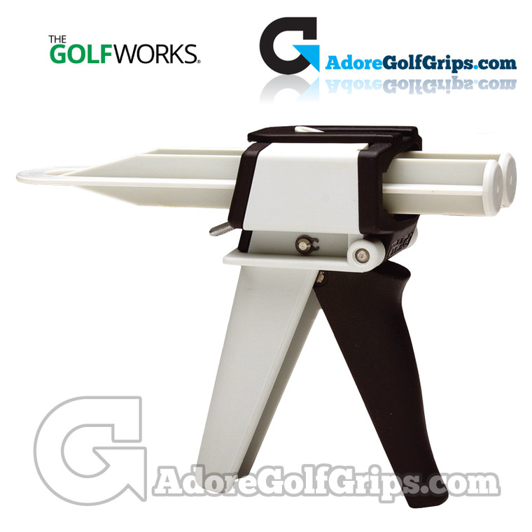 The GolfWorks Epoxy Cartridge Gun With 1:1 & 2:1 Plungers