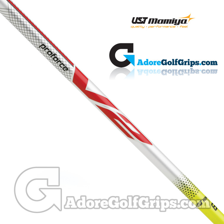 UST Mamiya Proforce V2 65 Wood Shaft (65g-66g) - 0.335" Tip - Yellow / White