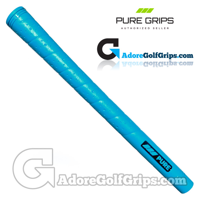 Pure Grips P2 Wrap Standard Grips - Neon Blue