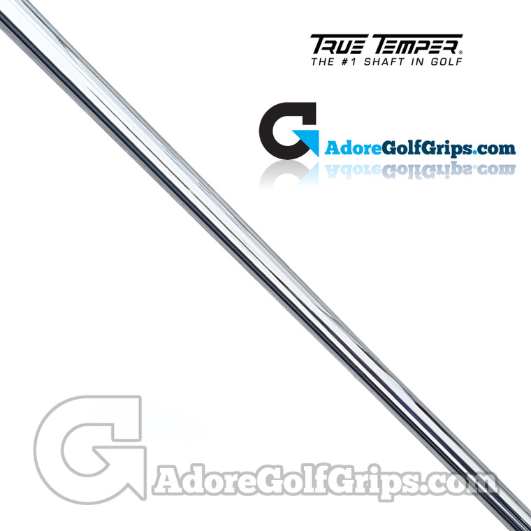 True Temper Straight Stepless Putter Shaft (124g) - 0.370" Tip - Chrome