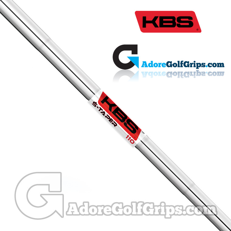 KBS $-Taper Iron Shaft (110g-130g) - 0.355" Taper Tip - Chrome