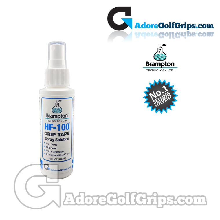 Brampton Premium HF-100 Golf Grip Tape Solvent / Activator - 4oz (118ml Approx)