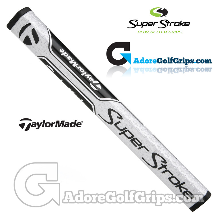 SuperStroke TaylorMade Pistol GTR 1.0 Putter Grip - Silver / Black