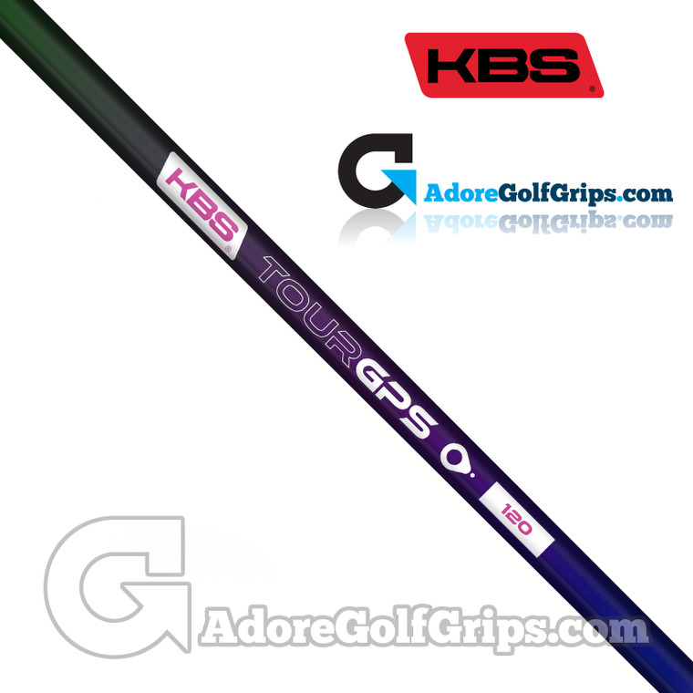 KBS GPS Limited Edition Graphite Straight Stepless Putter Shaft (124g) - Rainbow Gloss