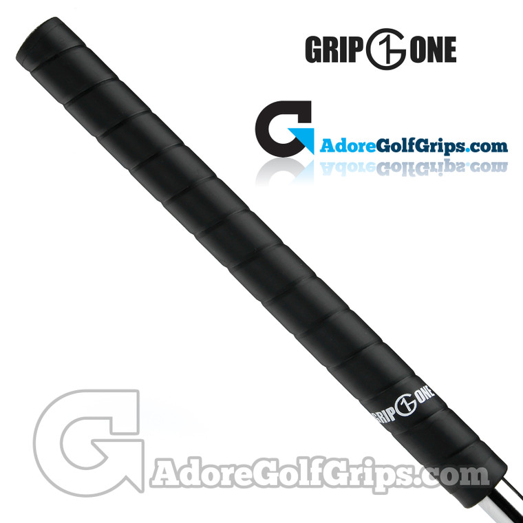 Grip One Design Non-Taper Wrap Standard Grips - Black