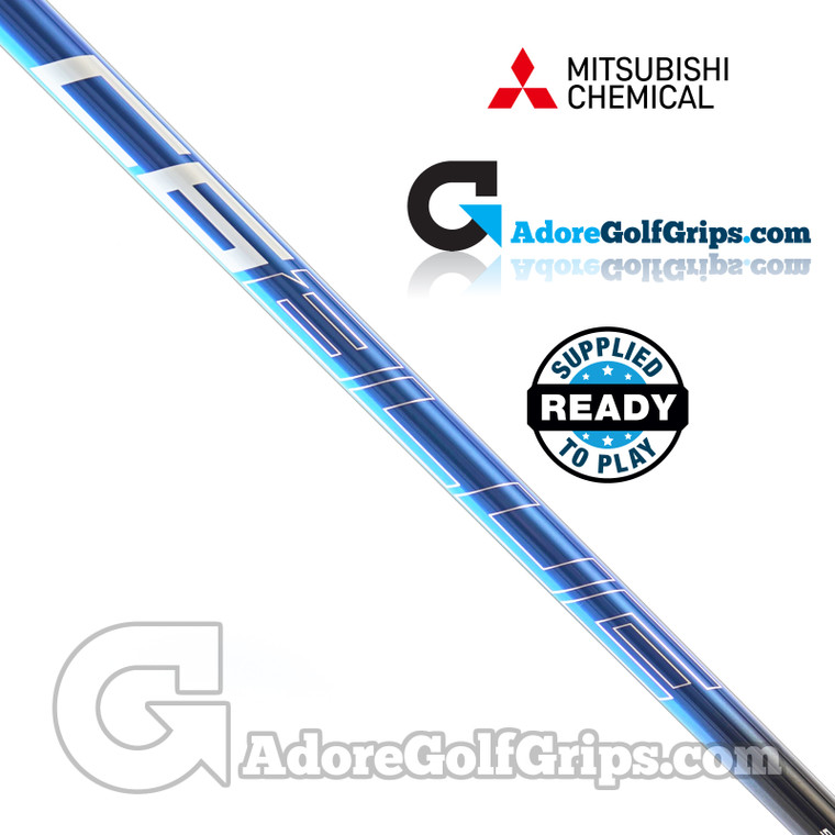 Mitsubishi Chemical C6 Blue 50 Wood Shaft (54g-56g) - 0.335" Tip - Blue / Black