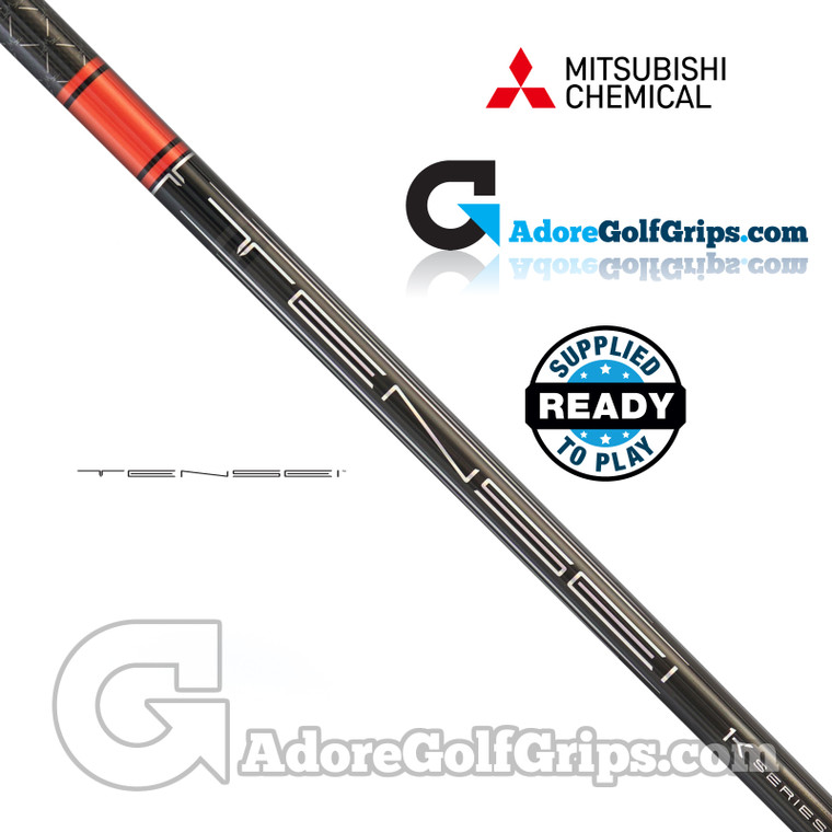 Mitsubishi Chemical Tensei 1K Pro Orange 60 Wood Shaft (66g-71g) - 0.335" Tip - Black / Orange