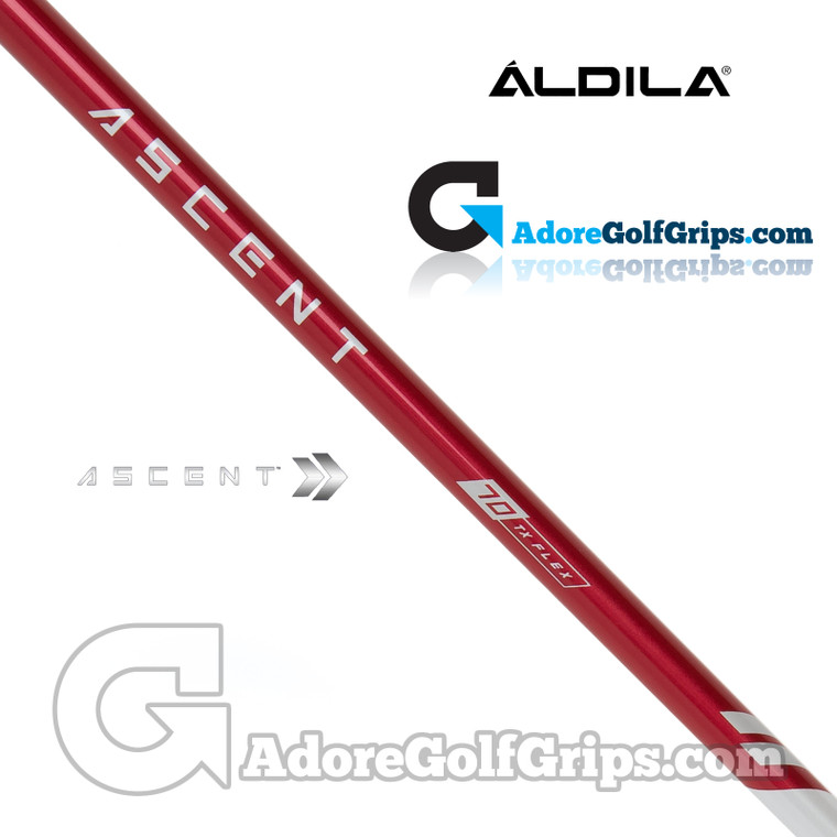 Aldila Ascent Red 40 Wood Shaft (47g-52g) - 0.335" Tip - Red / White